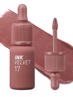 PERIPERA • Ink Velvet Lip Tint (#17) Rosy Nude